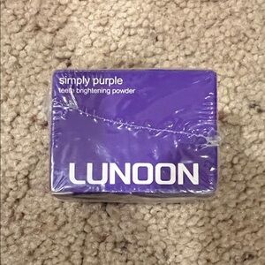 Lunoon Simply Purple Teeth Brightening Powder